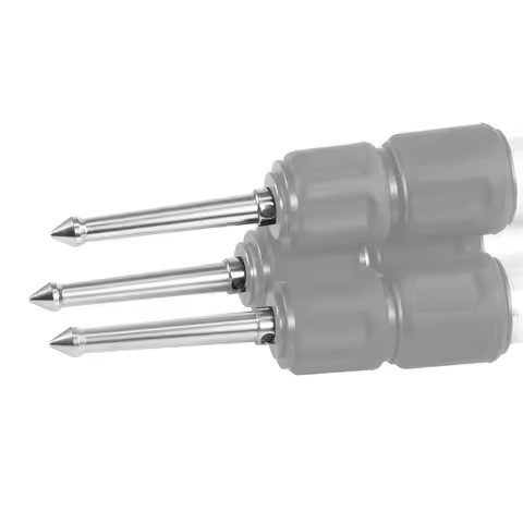 3pc/lot Stainless Steel Spike Foot 1/4" Threaded for RRS Gitzo Benro Tripod Monopod Fotografia Photo