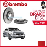 BREMBO Front Disc Rotor (2pcs) -  Volvo S60 V60