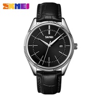 SKMEI 9298 Jam Tangan Pria Analog Tali Kulit