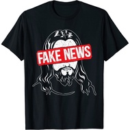 Fake News Anti-Religion Agnostic Blackcraft Atheist T-Shirt