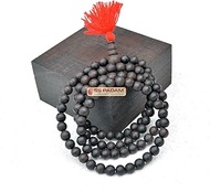 7MM Unpolished Pure & Natural Mala Karungali Kattai A Grade Ebony Wood