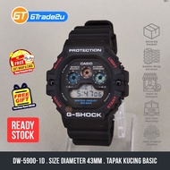 Casi0o G-Shock DW-5900-1D Sports Watch DW-5900-1 DW5900-1D Digital Cat Tape Basic Watch Waterproof f