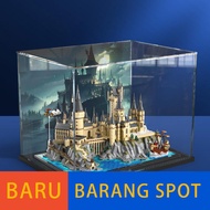 Display Box Acrylic Display Box Suitable for Lego 76419 Hogwarts Castle and Courtyard Model Toy Stor