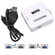 VGA to HDMI Converter Adapter VGA to HDMI VGA Input to HDMI Output VGA Male to HDMI Female