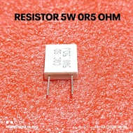 NOBEL RESISTOR 5W 5WATT 0.5R 0R5 0.5 OHM ROHS