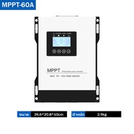 MPPT 30A60A120A เครื่องชาร์จพลังงานแสงอาทิตย์ควบคุม 12V 24V 36V 48V 60V 72V 84V 96V สนับสนุน POW-M60