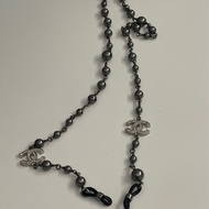 CHANEL雙C水鑽眼鏡鏈