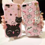 Cartoon Case With Hanging 3D Head Toy Realme 8 4G 8 5G 8i 8 Pro 9 4G 9i 9 Pro