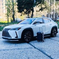 【免運】原廠 118 雷克薩斯LEXUS UX260h 越野車SUV合金汽車模型車模收藏