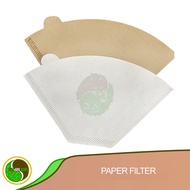 DRIP COFFEE FILTER PAPER 02 FILTER PAPER 2-4 CUPS V60 Filter Paper