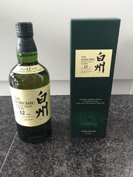 回收 白州Hakushu 白州12年 白州18年 白州25年
