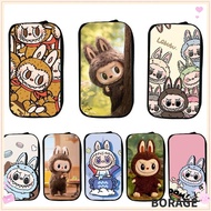 BORAG Labubu Pencil Bag, Cute Cartoon Large Capacity Pencil Cases, Stationery Box