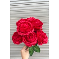 Moc Mien tea cluster - 9 flower cluster - large ranunculus tea cluster