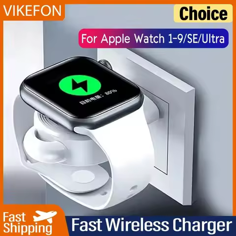 Fast Magnetic Watch Wireless Charger For Apple Watch 9 8 7 6 5 4 3 SE Ultra 2 IWatch Dock Adapter Po