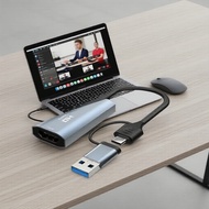 4K HDMI Game Recorder USB-C to USB for PS5/Switch/Xbox  Perakam Permainan HDMI 4K Penukar USB-C ke U