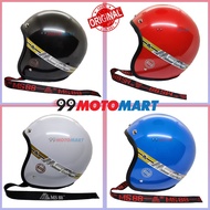 HELMET MS88 ORIGINAL TOPI With VISOR MS 88 Motorcycle TALI MERAH RED LINE SIRIM BOGO