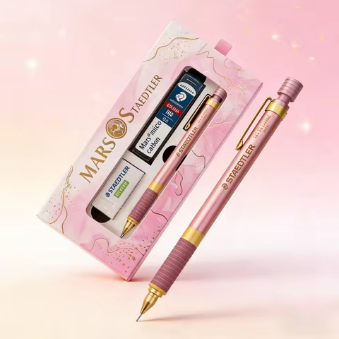 STAEDTLER Mechanical Pencil 92535 Limited Edition 0.5mm Writing Hand-drawn Sketch Art Design Station
