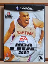 GAME CUBE NBA LIVE 2004 英文美版