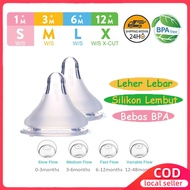 Baby Pacifier 5CM Wide Mouth Bottle Nipple BPA-Free Pigeon Bottle Nipple Baby Feeding Tools Bayi Sus