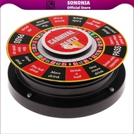[SONONIA] Electric Turntable Roulette Drinking Board Game Fun Party Games for Adults