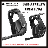 OFFER  Audiophiles EPOS SENNHEISER GSP 670 GSP 370 Wireless Gaming Headset Headphone Noise Cancellin