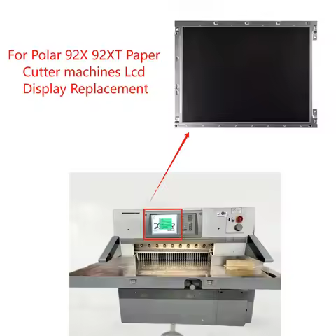 New original 15inch LCD Display for Polar 92X 92XT Paper Cutter machines Lcd replacement