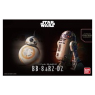 Bandai Star Wars: The Force Awakens 1/12 BB-8 and R2-D2 model kit