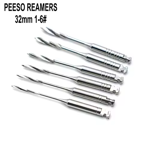 Dental Largo Drills Endodontic Reamers Peeso Reamers Endo Files Dentist Materials
