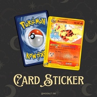 [Pokemon TCG Card Sticker - ARCANINE] TnG Sticker / Access Card Sticker / Card Sticker