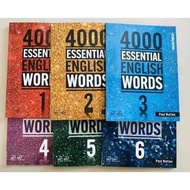 4000 Essential English Words 6 books