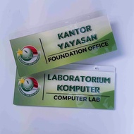 [Version 01] Acrylic Room Name Plate, Room Name Plate, Acrylic Room Name Plate