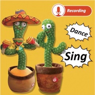 Wtbs Doll Cactus Joget/Singing Cactus/Talking Cactus