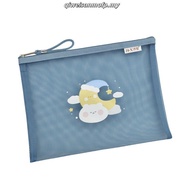 10-12 A4 Mesh Bags for Student Supplies: Dimensions 34 x 25 cm (code 8476)