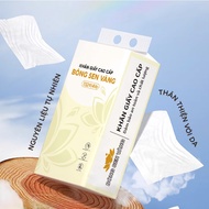 Golden Lotus Wall-Mounted Tissue Paper 1152 Sheets, 5 Free Wall Hooks - Toilet Paper, Napkin