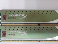 金士頓HYPERX KHX1600C9D3LK2/8GX DDR3 1600 2支共8G 桌機用超頻記憶體