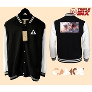 Arknights Chen Swire Varsity Baseball Jacket
