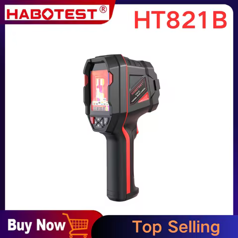 HABOTEST HT821B 120x90 Infrared Thermal Imager PCB Circuit Industrial Testing Floor Heating Testing 