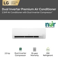 [2024] 2.5HP Dual Inverter Premium Air Conditioner with Ionizer and ThinQ™ Function