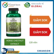 [Hàng Quốc Tế] SWANSON HORSE CHESTNUT EXTRACT 200mg/250mg 120 viên Hỗ trợ tuần hoàn máu