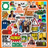 50 pcs BIG BANG THEORY stickers | water proof series