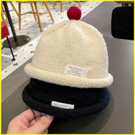 MG1 Children Knitted Melon Skin Hat Four Colors Winter Warm Hat For Child Suitable For Ages One To F