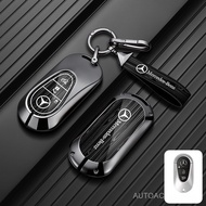 Metal Car Key Cover Key Case for Mercedes Benz 2023 Key Cover A C E S Class GLA GLC GLE GLS 180 200 