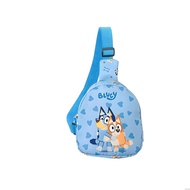 Bluey Bingo Backpack Kindergarten Children Schoolbag Anime Figure Cute Mini Messenger Bag Snack Bag 