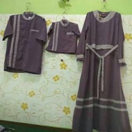 Family uniform couple set Family sarimbit pre order 4