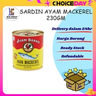 SARDIN AYAM BRAND MACKEREL [230GM]