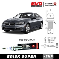 BRISK Super ER15YC Spark Plugs for Cars bmw 523i F10