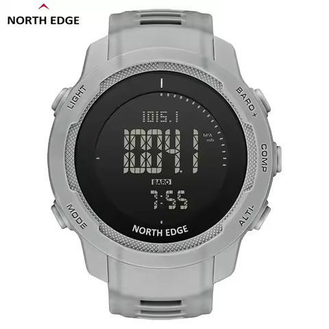 NORTH EDGE VERTICO Men Digital Watch Outdoor Sports Running Swimming Outdoor Sport Watches Altimeter