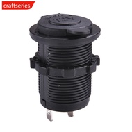 CRAFTSERIES 12V Boat Cigarette Lighter Socket Power Plug Outlet For Car Motorcycle Waterproof E2M2