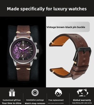 Maikes | Genuine Leather Strap for Blue Angels 1/2 Generation and BM8475 AT8113