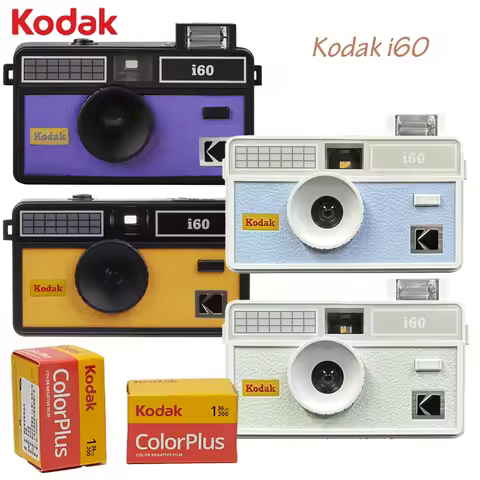 Comes with Optional Kodak ColorPlus 200 Film 135 Kodak i60 Fool Film Camera Retro Film Camera Non-Di